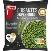 Guisantes superfinos FINDUS, bolsa 550 g