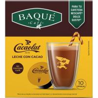 Cafè càpsules cacaolat cdg BAQUÉ, 10 u