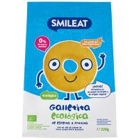 Galletita de espelta y manzana ecológicas SMILEAT, bolsa 220 g