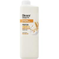 Gel de ducha yogurt y avena DICORA, bote 750 ml