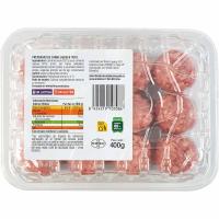 Albóndigas mixtas de vacuno-cerdo EROSKI, bandeja 400 g