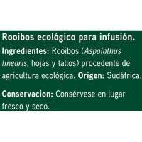 Roibos EROSKI BIO, caixa 20 sobres