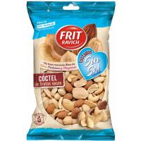 Cóctel de frutos secos tostados sin sal FRIT RAVICH, bolsa 110 g