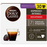 Café intenso descafeinado DOLCE GUSTO, caja 30 uds