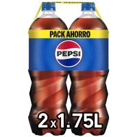 Refresc de cola PEPSI, pack 2x1,75 litres