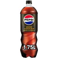 Refresco cola s/azúcar-s/cafeína PEPSI MAX, botella 1,75 litros