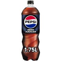 Refresc de cola sense sucre PEPSI MAX, ampolla 1,75 litres