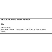 Snack jelly msc de salmón para gato VITAKRAFT, caja 90 g