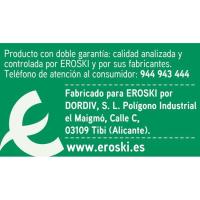Fregall fibra verda EROSKI BASIC, pack 3 u