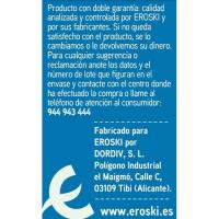 Salvauñas fibra azul EROSKI, pack 3 uds