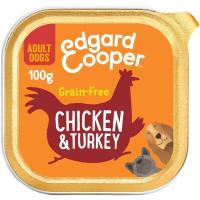 Aliment de pollastre-pit d'indiot per a gos mini EDGARD&COOPER, llauna 100 g