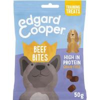 Snack beef bites para perro EDGARD&COOPER, paquete 50 g