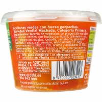 Olives gaspatxes EROSKI, cubeta 300 g