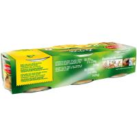 La piña en rodajas DEL MONTE, pack 3x145g