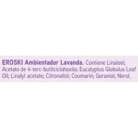 Ambientador elèctric lavanda EROSKI, recanvi 1 u.