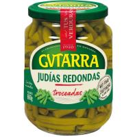 Judía verde redonda GVTARRA, frasco 350 g