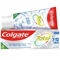 Dentifríco total junior 7-12 años COLGATE, tubo 50 ml