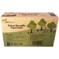 Bossa de paper KRAFT, caixa 20 u