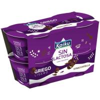 Grec de stracciatella KAIKU SENSE LACTOSA, pack 4x90 g