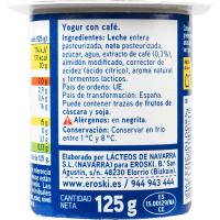 Yogur griego sabor café EROSKI, pack 4x125 g