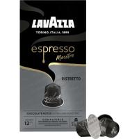 Cafè espresso ristretto LAVAZZA, caixa 10 monodosis