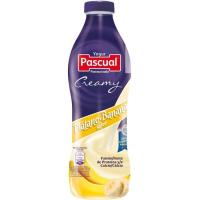 Yogur líquido de plátano CREAMY PASCUAL, botella 750 ml