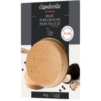 Bloc foie gras "Mi-cuit" de pato y trufa CAPDEVILA, blister 40 g