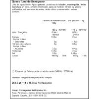 Queso LA VACA QUE RIE, 14 lonchas, sobre 262,5 g