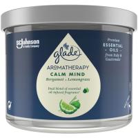 Ambientador vela de lima GLADE AROMATHERAPY, pack 1 ud