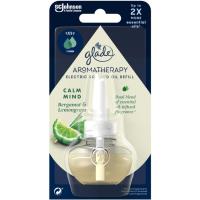 Ambientador eléctrico de lima GLADE AROMATHERAPY, recambio 20 ml