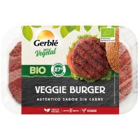 Veggie burguer GERBLÉ BIO, safata 200 g