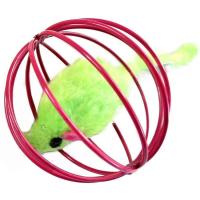 Juguete pelota ratón para gato BIOZOO, 1 ud