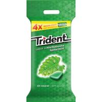 Xiclet d`herba-sana Lc TRIDENT, pack 4x14 g