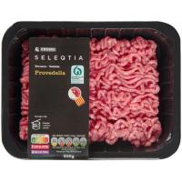 Picada de ternera EROSKI SELEQTIA, bandeja 500 g