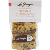 Bizcocho de naranja-chocolate LA GRANJA, paquete 350 g