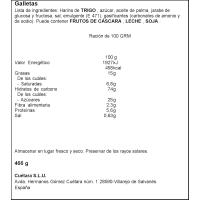 Galeta Campurriana CUETARA, caixa 466 g