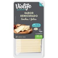 Rodanxes veganes sabor semicurat VIOLIFE, safata 200 g