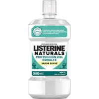 Enjuage natural esmalte LISTERINE, botella 500 ml