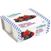 Iogurt fruites del bosc LA FAGEDA, pack 4x125 g