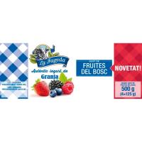 Yogur frutas del bosque LA FAGEDA, pack 4x125 g