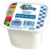 Yogur frutas del bosque LA FAGEDA, pack 4x125 g