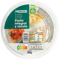 Amanida de pasta integral i ruca EROSKI, bowl 280 g