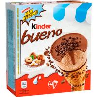 Helado KINDER BUENO CLASSIC, 4 uds, caja 248 g