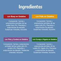 Selección de carnes en gelatina FÉLIX ORIGINAL, pack 12x85 g