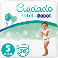 Pañal Talla 5 DODOT CUIDADO TOTAL, paquete 36 uds
