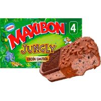 Gelat sandwich MAXIBON JUNGLY, caixa 560 ml