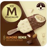 Bombó ametlat remix MAGNUM, 3 uds, caixa 198 g