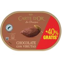 Gelat de xocolata amb encenalls CARTE d`OR, terrina 650 g