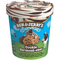 Gelat cookie vermont-ster BEN&JERRY`S, terrina 291 g