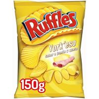 Patates fregides RUFFLES YORKESO, bossa 150 g